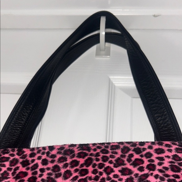Arleen C inc Leopard Print Pink Tote Bag - Picture 4 of 5